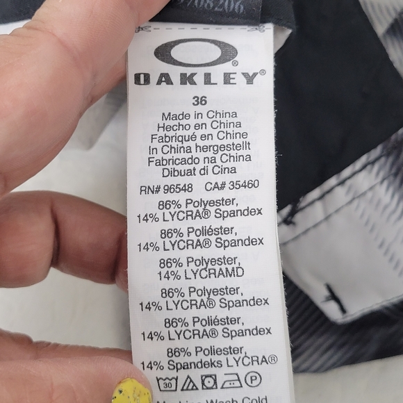 Men's Oakley Boardshorts Size 36 Trunks - Picture 12 of 13